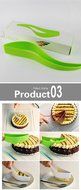 one-piece cake knife one cake knife blade cutter blade is the bread and butter cake baking gadgets spatula. N4