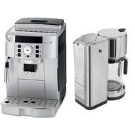 DeLonghi ECAM22110SB Compact Automatic Cappuccino, Latte and Espresso Machine and Russell Hobbs CM7000S 8 Cup...