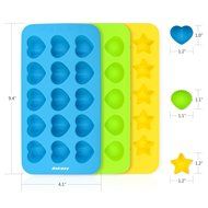 Ankway Silicone Cupcake Pan, Nonstick Fish &amp; Bone Shape Bakeware Mold (2 Pack) N20