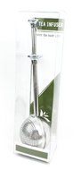 100% Food Grade Stainless Steel Easy to Use Accent Round Ball Tea Leaves Infuser Filter Strainer Spring Handle... N3