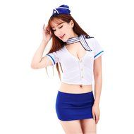 PHOTNO Women Lingerie Uniforms Temptation Nightwear Dress N11