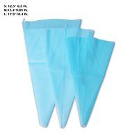 Delidge 3 Sizes Reusable New Silicone Cake Decoration Pastry Bags With 3 Couplers Kitchen Baking Tool Utensil N15