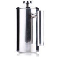 Cafetiere 350ML Stainless Steel Insulated Press Coffee Tea Maker with Filter Double Wall N7