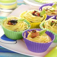 Silicone Baking Cups / Mold Cupcake / muffin Set - Premium Quality - Non-Stick - Best 12 Cupcake Liners Includes... N4