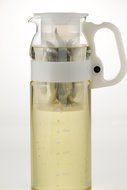 iwaki tea strainer with a handy server 1.3L White KT2933F-W (japan import)