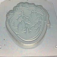 Flexible Resin or Chocolate Mold Anatomical Heart N2