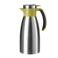 Emsa 18/10 Stainless Steel Soft Grip Carafe, 34-Ounce, Black N10