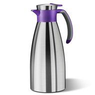 Emsa 18/10 Stainless Steel Soft Grip Carafe, 34-Ounce, Black N11