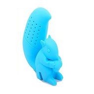 Honice Squirrel Tea Infuser Strainer Creative Cartoon Food Grade Silicone Cute Animal Tea Filter Bags Teaspoon... N5
