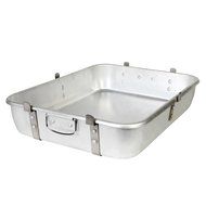 Thunder Group 18 x 24 x 4.5 Inch Double Roaster with Strap &amp; Lug N2