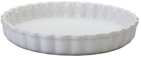 Le Creuset Stoneware 1-1/2-Quart Tart Dish, Cherry N3