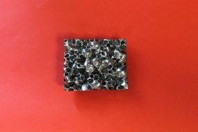 Sterling silver buckle 925 author's work (handiwork) N11