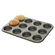 CHEFS Nonstick Muffin Pan: 12-cup