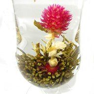 Shuxen(TM) 20 X Different Handmade New Designed Beautiful Blooming Flower Green Tea Ball #48430 N3