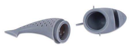 Internet&#039;s Best Shark Silicone Tea Infuser Strainer | Loose Leaf Filter Steeper | Deep Tea Mug Cup Steeper | Herbal...