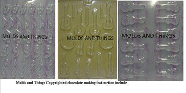 Musical Note Chocolate Candy Mold Music With Candy Making Instruction