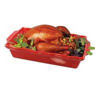 Swissmar Le Cordon Bleu Charmant Large Rectangular Roasting Dish, 5.3 Quart, Jaune Yellow