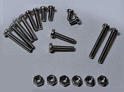 TURNTABLE PHONO CARTRIDGE MOUNTING SCREWS &amp; NUT ASSORTMENT FOR DUAL HEADSHELL