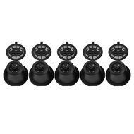 ONEVER 5pcs Reusable Coffee Capsules Cups Espresso Pods Filters For Nespresso Machines with 1pc Plastic Bonus... N7