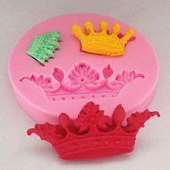 Y&amp;XL&amp;H Bakeware Silicone Imperial Crown Baking Molds for Chocolate Cake (Random Colors) N2