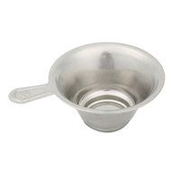 Stainless Steel Wire Mesh Cylinder Shape Tea Strainer w Handle