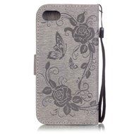 iPhone 7 Case, iPhone 7 Wallet Case,PHEZEN Beauty Luxury Handmade Rose Flower Butterfly Bling Diamond PU Leather... N40
