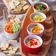 DOYOLLA Set of 8pcs Round Porcelain Oven Safe Ramekin Dessert Souffle Baking Dish (white) N2