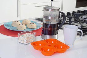 Silicone 4 Half-Sphere Round Mold - Premium Quality - Unique Food Grade, Durable, Attractive By Qvob N22