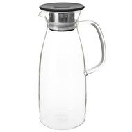 FORLIFE Mist Glass Ice Tea Jug , 50-Ounce, Red N7