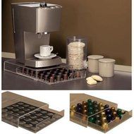 Whirlpool Transparent Coffee Pod Storage Box &amp; Coffee Machine Stand N4