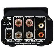 Dayton Audio DTA-120 Class T Digital Mini Amplifier 60 WPC (Black) N5
