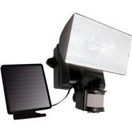 New MAXSA INNOVATIONS 40223 Solar-Powered 50-LED Motion-Activated Outdoor Security Floodlight (Black)