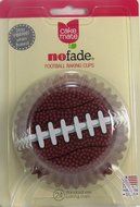 Football Cupcake Liners Set of 24 N2