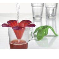 Koziol Audrey Tea Strainer Pink/White