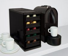 Caf&eacute;Stack Nespresso Capsule Organizer Color: Black N7