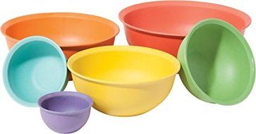 Oggi 6 Piece Bamboo Fiber Mixing Bowl Set S183