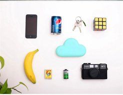 Surborder Shop Creative Cloud Shape LED Digital Alarm Clock with Sound-activated Function, Saving Power Mode and... N9