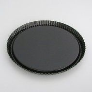 Metaltex 220646 &quot;Superior&quot; Fruit Tart Tin 81&quot;, Black