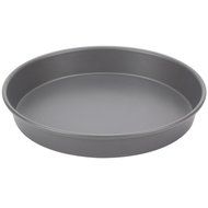 American Metalcraft HC90181.5 18" x 1 1/2" Hard Coat Anodized Aluminum Tapered / Nesting Pizza Pan N2