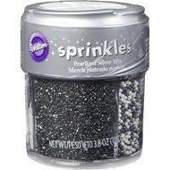 Wilton 710-1261 Silver Pearlized Sprinkles Mix N2