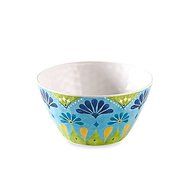 Gypsy Textured Large Cereal Bowl in Lime Green