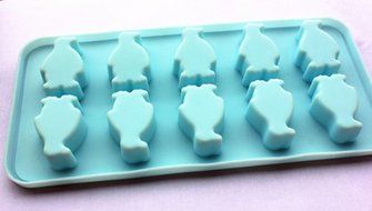 10 Penguin Silicone Ice Cube Molds Chocolate Mold N3