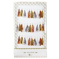 Talking Tables Decadent Dec's Metallic Tassel Decorative Garland, 3m, Gold