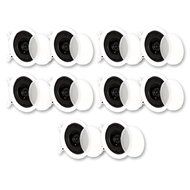 Theater Solutions CS4C In Ceiling Speakers Surround Sound Home Theater 5 Pair Pack 5CS4C