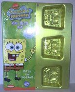 Wilton SpongeBob Square Pants Mini Treats Cupcake Brownie Cookie Cake Pan Mold ~ Large 6 Cavity Size (2105-5133...