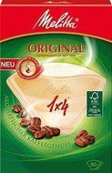 Melitta 80 &nbsp;X Filter Bags/ Original 1X4 &nbsp;Coffee Filter (Size 4 ) (Natural/Brown/3 &nbsp;Flavor Zone Filter )