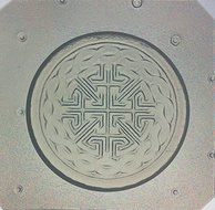 Flexible Resin or Chocolate Mold Sacred Geometry Celtic Design