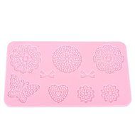 Fondant Cake Silicone Lace Mold Decoration Butterfly Bows Flowers N4