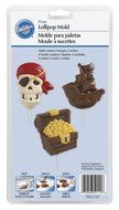 Wilton 2115-2111 Pirate Lollipop Mold, Large, 3 Designs N2