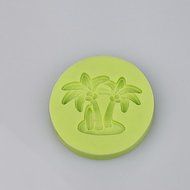 Y&amp;XL&amp;H Summer Beach Palm Tree Cupcake Decoration Silicone Fondant Mold Sugarcraft Tools Polymer Clay Chocolate... N2